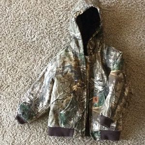 Boys Carhartt Realtree Camouflage Active Jacket